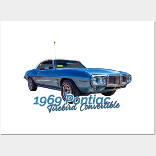 1969 Pontiac Firebird Convertible Posters and Art